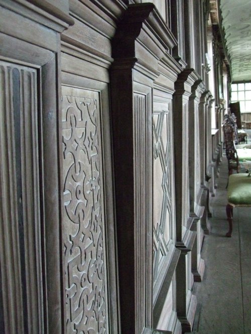 Wood panelling, Haddon Hall