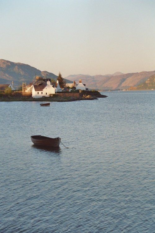 Evening sun in Plockton