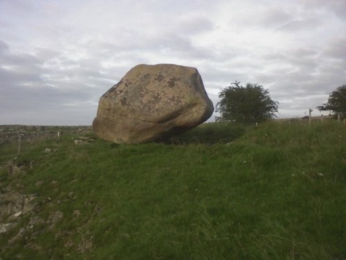 Granite boulder