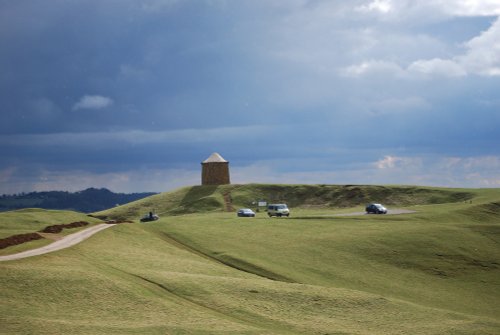 Magpie Hill just before a rain storm