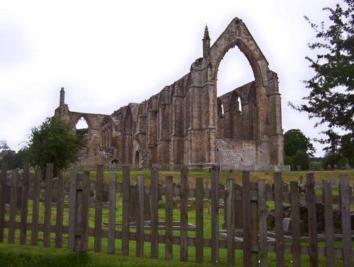 The remains of Bolton Abbey
