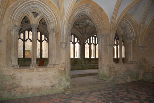 Inside Lacock Abbey