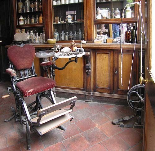 Victorian Dentist's Surgery at Blists Hill, Shropshire
