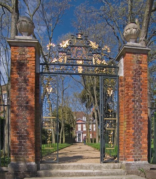 Gateway at Fenton House, Hampstead