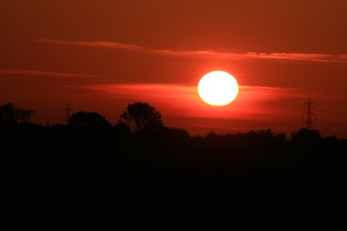 Sunset over Brough Haven