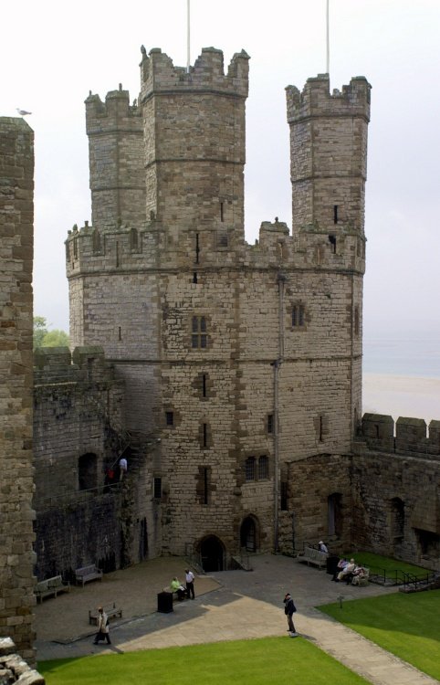 Three of the tall towers.