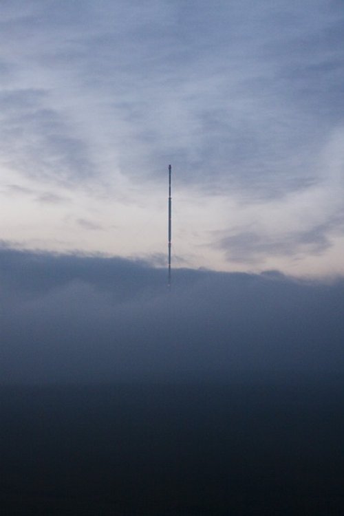 Rivington Pike - 4AM - Winter Hill Mast