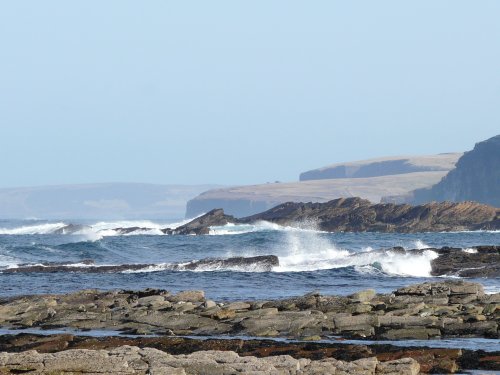 The sea at Birsay