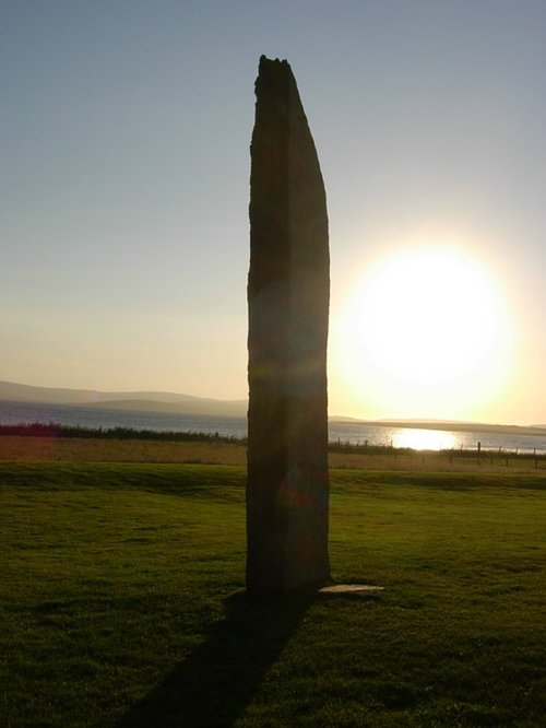 Standing stone of Stenness, near Ring of Brodgar
