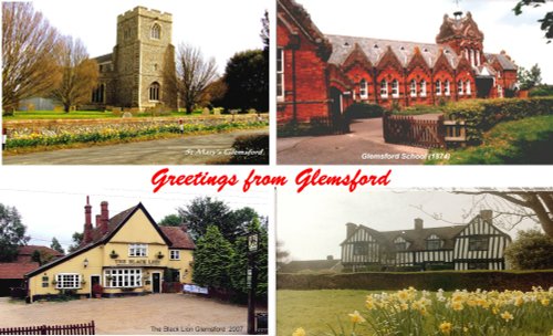 Postcard of Glemsford