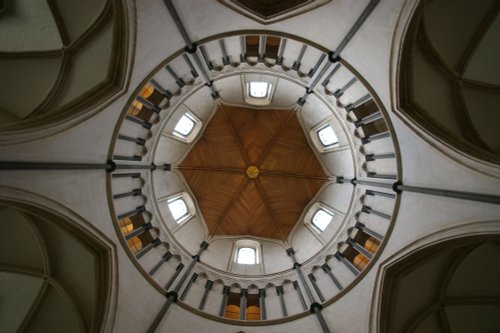 Temple Church ceiling