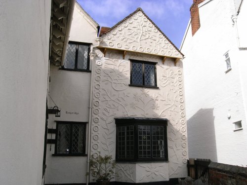 Decorative house in Long Melford