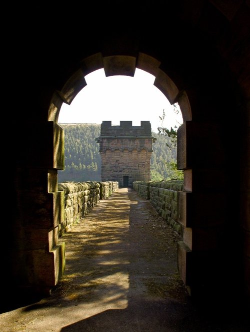 Tower through the arch