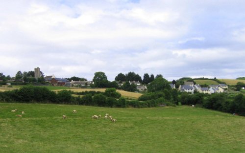 A view of Ilsington, Devon