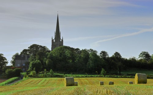 Harvest time in Laughton