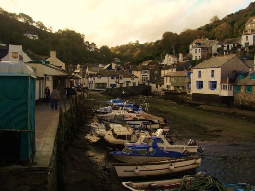 Harbour at Polperro.