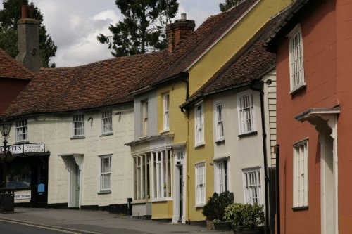 High Street in the village