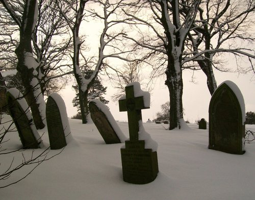 St James Churchyard, Coundon 9th Jan 2010