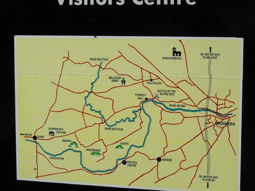 Newgrange interpretive sign