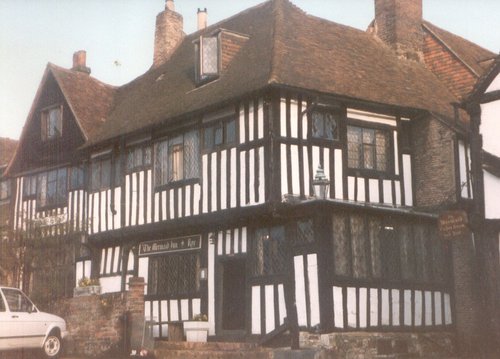 Rye's famous Mermaid Inn 1986