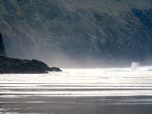 Perranporth in February