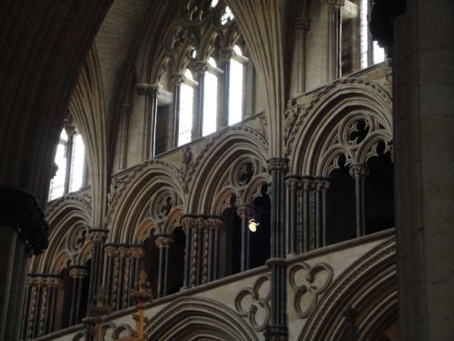 Inside Lincoln Cathedral