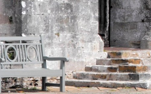 Abbey bench