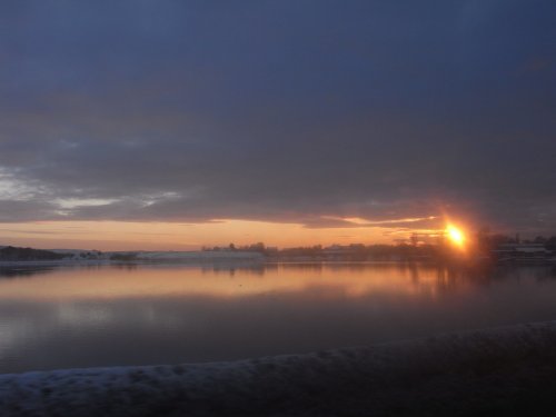 Sunset over Hollingworth Lake 2