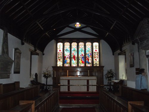 Altar window in St. Jame's Church, Yarmouth I.O.W.
