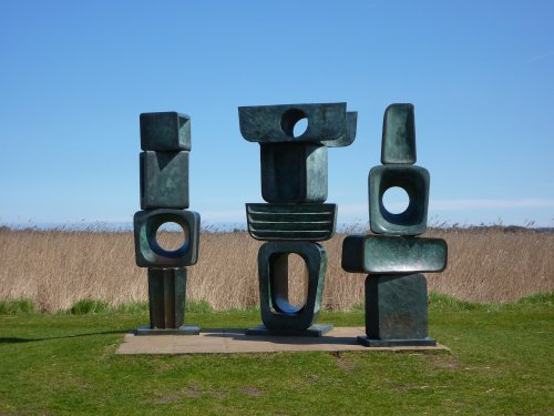 Sculptures at Snape Maltngs