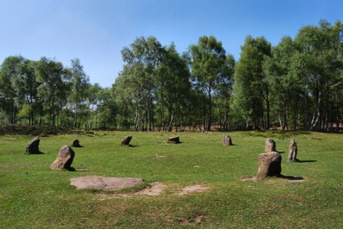Nine Ladies Stone Circle
