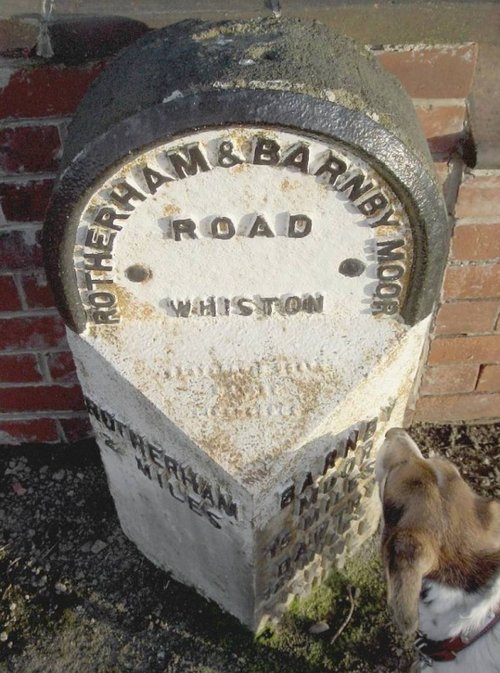 183 year old, Grade 2 listed signpost..