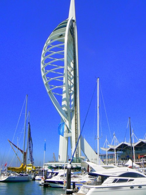 Spinnaker Tower!