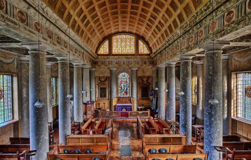 Mereworth Church Aisle (2)