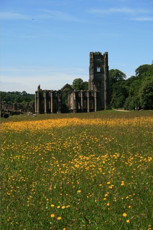 Fountains Abbey. North Yorks.