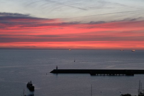 This morning's sunrise