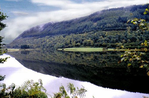On the way up to Devils Bridge.