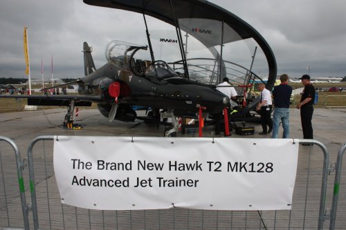 At Farnborough Air Show