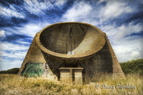 Large Sound Mirror, Lade Pitt, Denge, Lydd, Kent