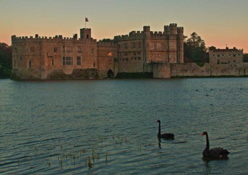 Leeds Castle at dusk