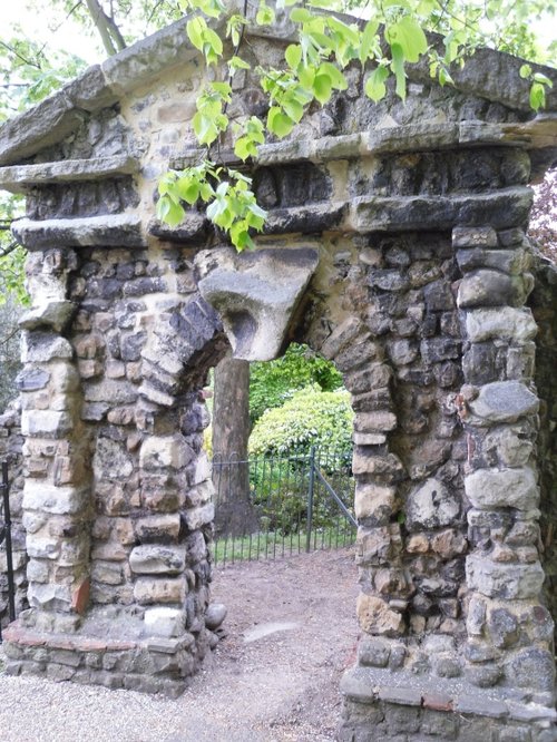 A ruin of an early Church in Colchester (perhaps IV century)