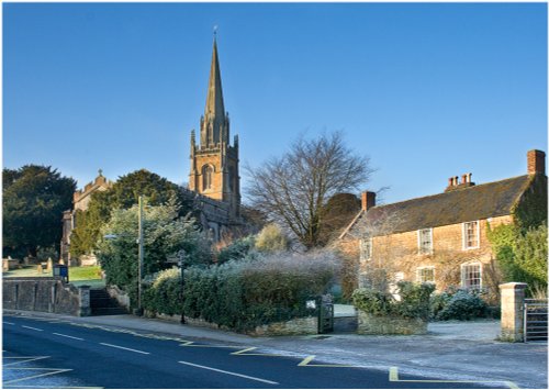 All Saints Church and the Old Rectory