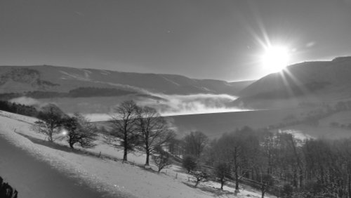 Saddleworth Moor over Dovestones Reservoir