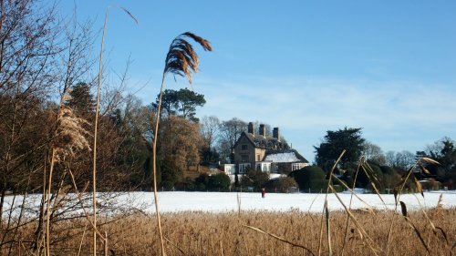 How Hill House from riverside footpath
