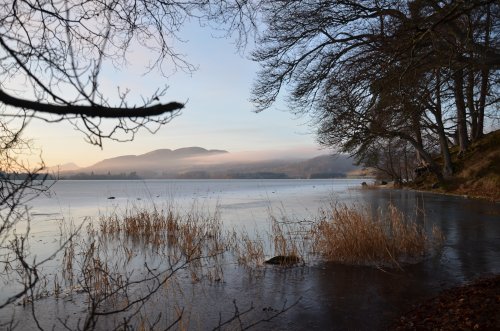 Sunset over the Loch, Stirling