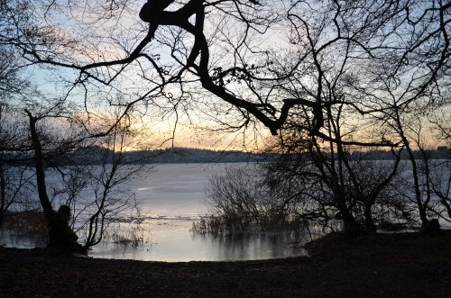 Sunset over the Loch, Stirling