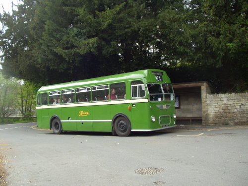 Classic Green Bus