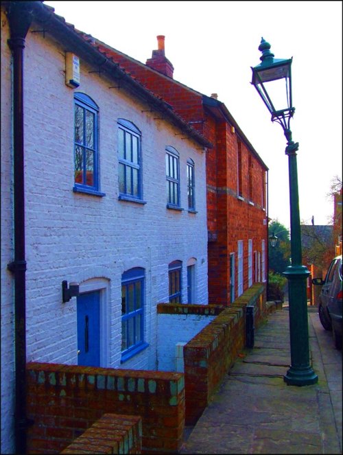 Leaning lights of Lincoln