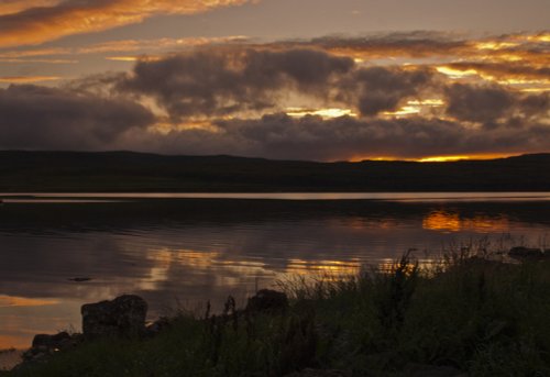 Sunset over Loch Grenshornish