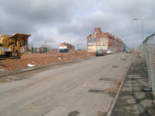 Destruction of Hemsworth west end streets 2003 onwards.
